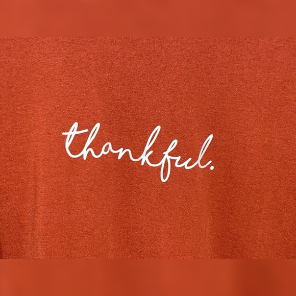 Rusty Bronze Petite Thankful Shirt - Picture 3 of 3